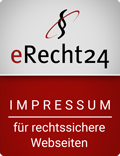 eRecht24 Siegel – Impressum für rechtssichere Webseiten