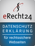 Siegel Datenschutz Erklärung eRecht24